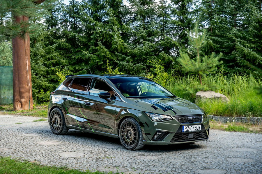 Seat Ibiza Salon Polska / Felgi OZ RACING / Sprężyny K&W / Przeszyty środek zdjęcie 