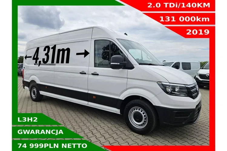 Volkswagen Crafter L3H2 74999zł NETTO 2.0 TDi/140KM zdjęcie 1