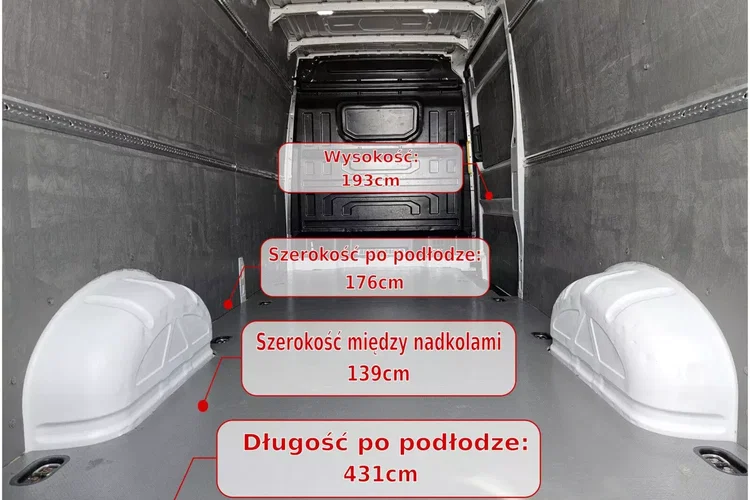 Volkswagen Crafter L3H2 74999zł NETTO 2.0 TDi/140KM zdjęcie 18