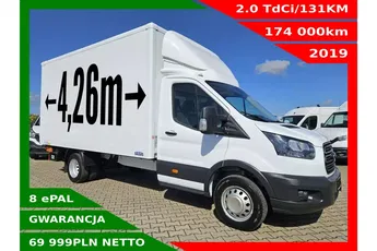 Ford transit Kontener 8 ePAL 69999zł NETTO 2.0 TdCi/131KM
