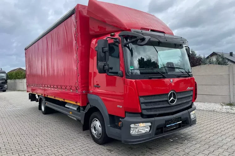 Mercedes ATEGO 818, Klima, webasto, burtofirana zdjęcie 3