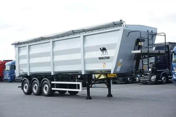 Wielton / WYWROTKA / 55 M3 / STALOWA / 2 X OŚ PODNOSZONA