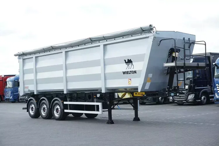 Wielton / WYWROTKA / 55 M3 / STALOWA / 2 X OŚ PODNOSZONA zdjęcie 1