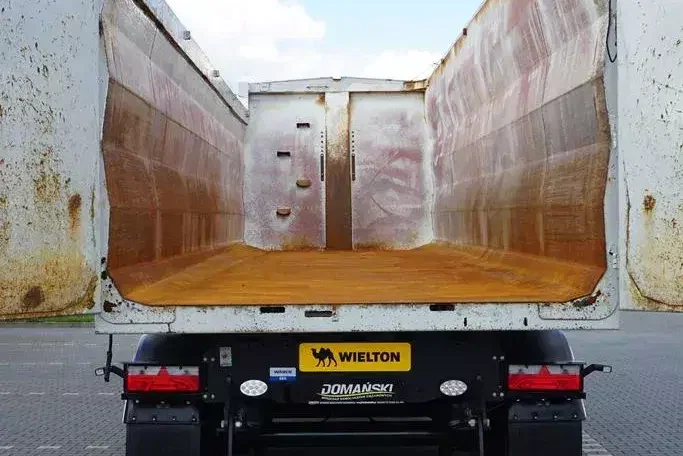 Wielton / WYWROTKA / 55 M3 / STALOWA / 2 X OŚ PODNOSZONA zdjęcie 10