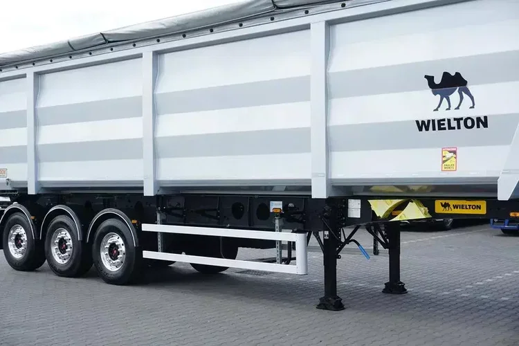 Wielton / WYWROTKA / 55 M3 / STALOWA / 2 X OŚ PODNOSZONA zdjęcie 13