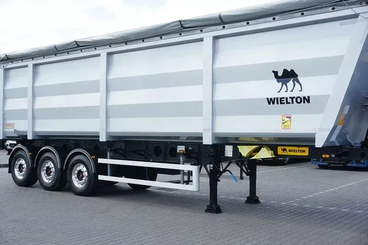 Wielton / WYWROTKA / 55 M3 / STALOWA / 2 X OŚ PODNOSZONA zdjęcie 16