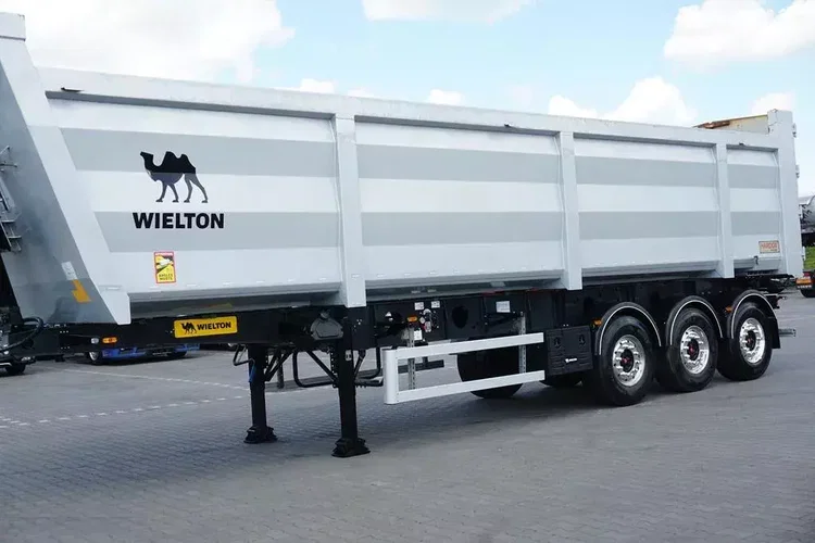 Wielton / WYWROTKA / 55 M3 / STALOWA / 2 X OŚ PODNOSZONA zdjęcie 17