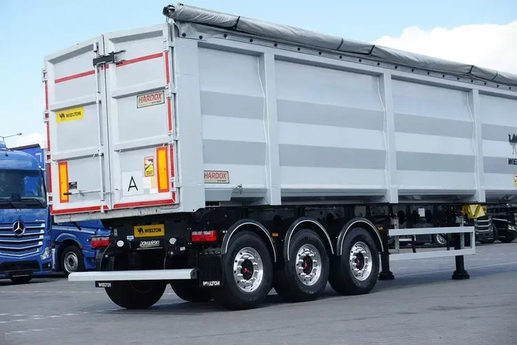 Wielton / WYWROTKA / 55 M3 / STALOWA / 2 X OŚ PODNOSZONA zdjęcie 18