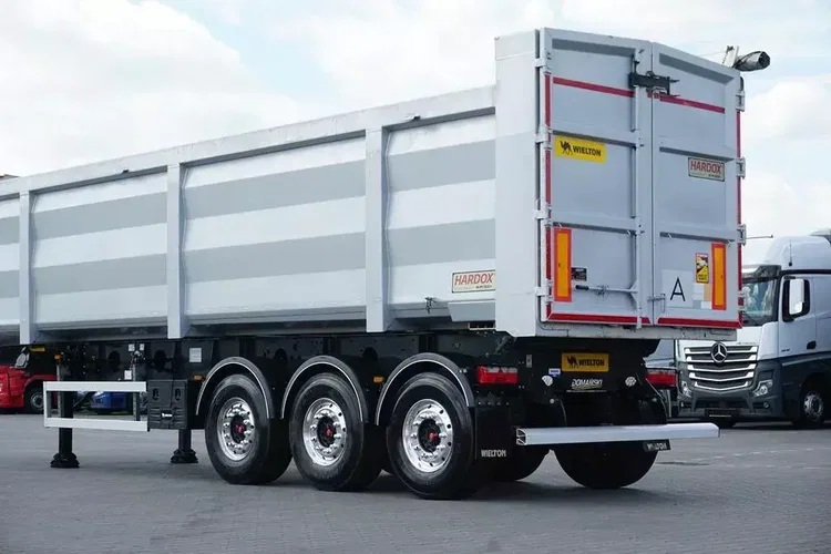 Wielton / WYWROTKA / 55 M3 / STALOWA / 2 X OŚ PODNOSZONA zdjęcie 19