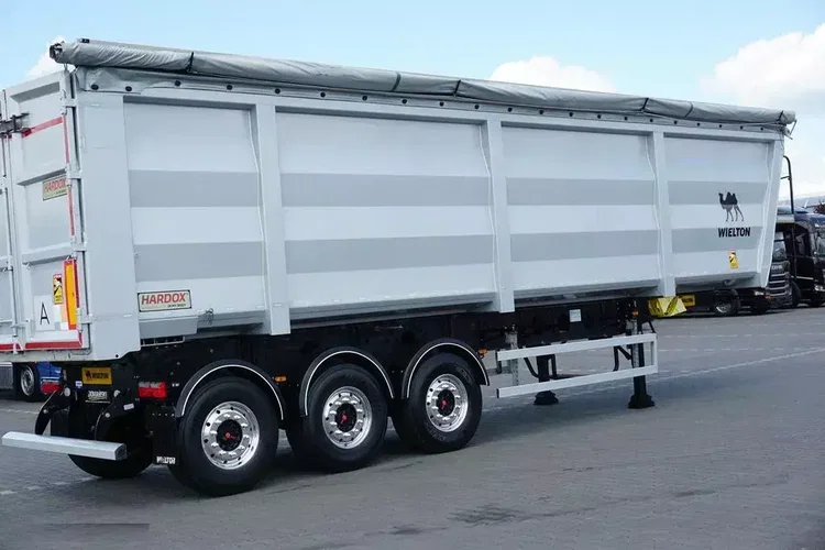 Wielton / WYWROTKA / 55 M3 / STALOWA / 2 X OŚ PODNOSZONA zdjęcie 23