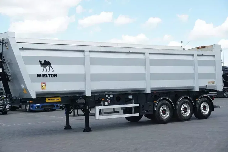 Wielton / WYWROTKA / 55 M3 / STALOWA / 2 X OŚ PODNOSZONA zdjęcie 3