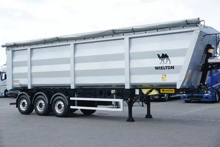 Wielton / WYWROTKA / 55 M3 / STALOWA / 2 X OŚ PODNOSZONA zdjęcie 4