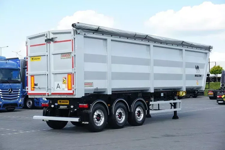 Wielton / WYWROTKA / 55 M3 / STALOWA / 2 X OŚ PODNOSZONA zdjęcie 5