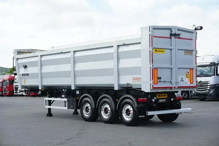 Wielton / WYWROTKA / 55 M3 / STALOWA / 2 X OŚ PODNOSZONA zdjęcie 6