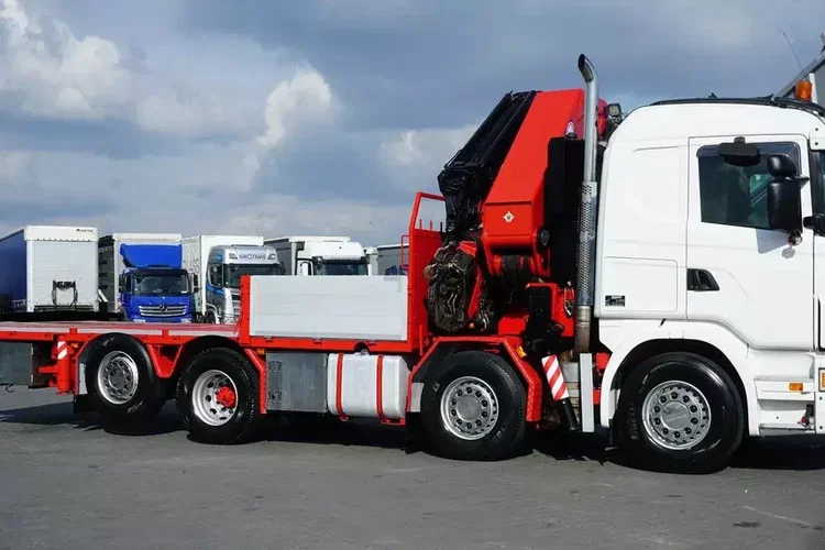 Scania G 480 / 8 X 2 / SKRZYNIOWY + HDS / HMF THOR - O K6 + JIB FJ 2000 K6 / WYSIĘG 33, 5 M zdjęcie 19