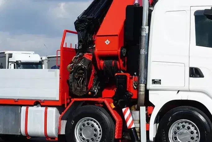 Scania G 480 / 8 X 2 / SKRZYNIOWY + HDS / HMF THOR - O K6 + JIB FJ 2000 K6 / WYSIĘG 33, 5 M zdjęcie 39