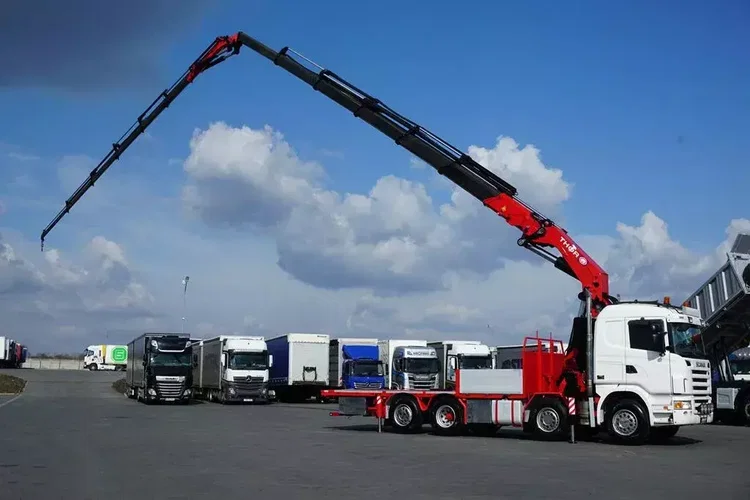 Scania G 480 / 8 X 2 / SKRZYNIOWY + HDS / HMF THOR - O K6 + JIB FJ 2000 K6 / WYSIĘG 33, 5 M zdjęcie 6