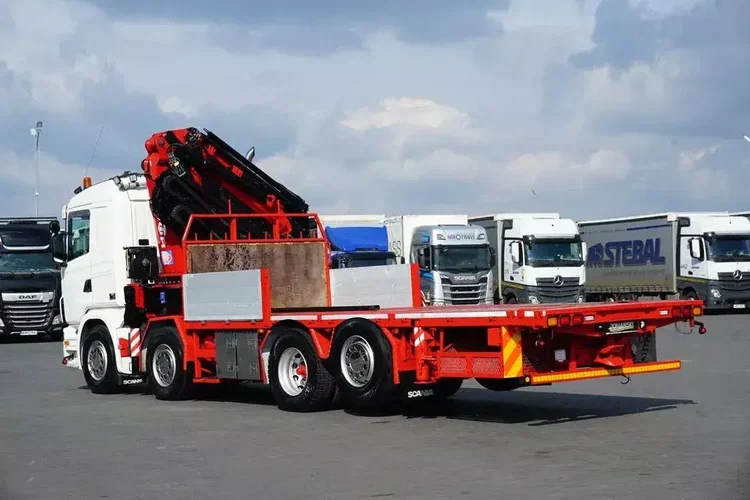 Scania G 480 / 8 X 2 / SKRZYNIOWY + HDS / HMF THOR - O K6 + JIB FJ 2000 K6 / WYSIĘG 33, 5 M zdjęcie 7