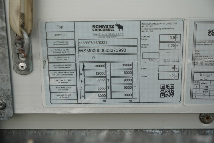 Schmitz -CARGOBULL / FIRANKA / MEGA / MULDA DO STALI - 9 M / LOWDECK / DACH PODNOSZONY /  OŚ PODNOSZONA / 2021 ROK zdjęcie 29