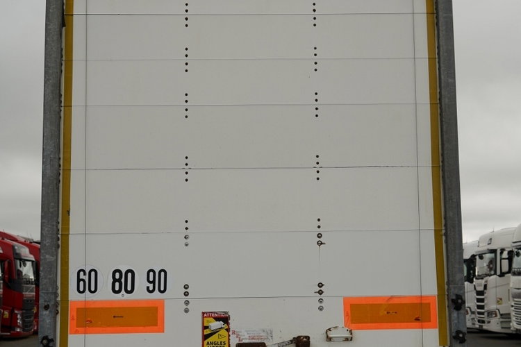 Fruehauf / KONTENER / KOFFER / MOCNA PODŁOGA / ROLETA  / 2018 ROK zdjęcie 12