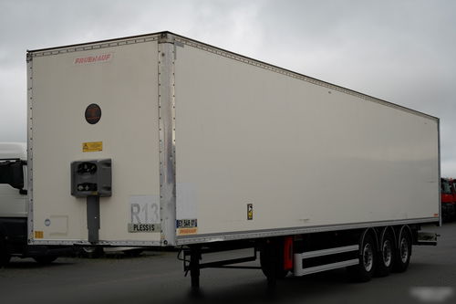 Fruehauf / KONTENER / KOFFER / MOCNA PODŁOGA / ROLETA  / 2018 ROK