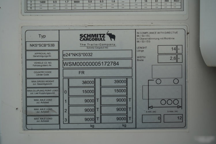 SCHMITZ / CHŁODNIA / THERMO KING SLX 300 / 2 OSIE PODNOSZONE / ALUFELGI  / SPROWADZONY zdjęcie 25