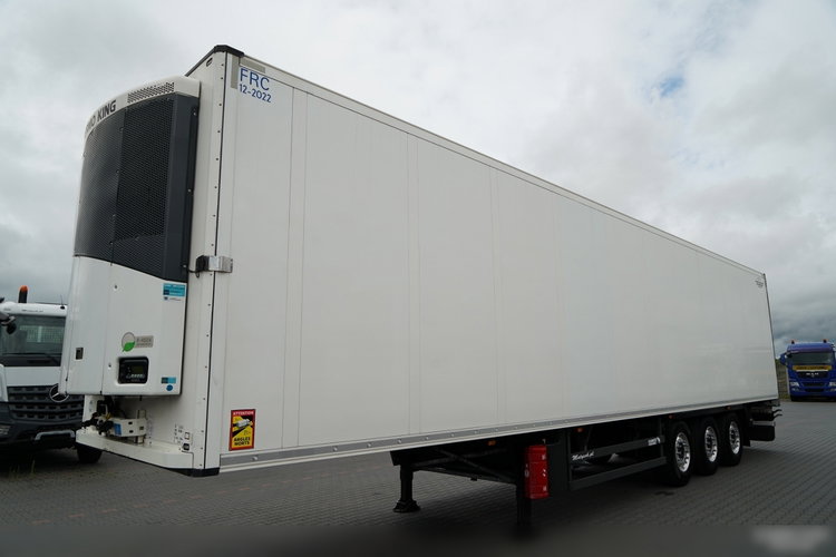 SCHMITZ / CHŁODNIA / THERMO KING SLX 300 / 2 OSIE PODNOSZONE / ALUFELGI  / SPROWADZONY zdjęcie 2