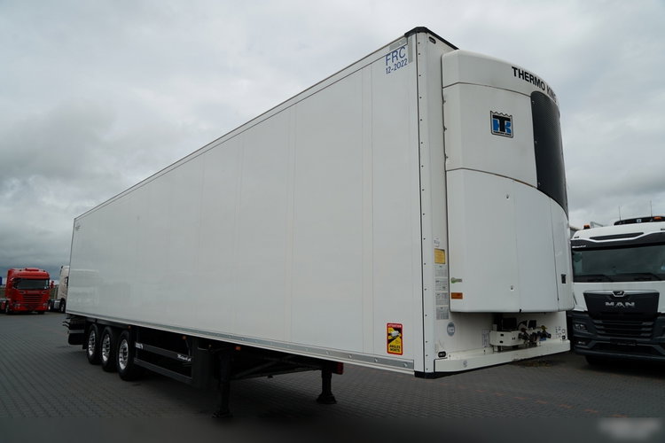 SCHMITZ / CHŁODNIA / THERMO KING SLX 300 / 2 OSIE PODNOSZONE / ALUFELGI  / SPROWADZONY zdjęcie 7
