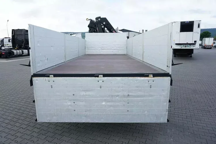 Scania P 320 / 6 X 2 / SKRZYNIOWY + HDS / HIAB 211 EP - 5 / OŚ SKRĘTNA / WYS. 14 M zdjęcie 11