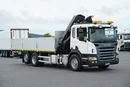 Scania P 320 / 6 X 2 / SKRZYNIOWY + HDS / HIAB 211 EP - 5 / OŚ SKRĘTNA / WYS. 14 M zdjęcie 3