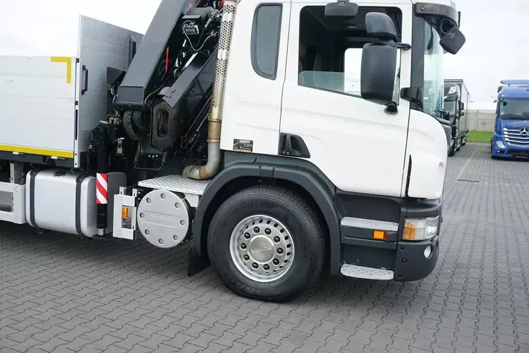 Scania P 320 / 6 X 2 / SKRZYNIOWY + HDS / HIAB 211 EP - 5 / OŚ SKRĘTNA / WYS. 14 M zdjęcie 35