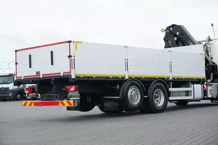 Scania P 320 / 6 X 2 / SKRZYNIOWY + HDS / HIAB 211 EP - 5 / OŚ SKRĘTNA / WYS. 14 M zdjęcie 39