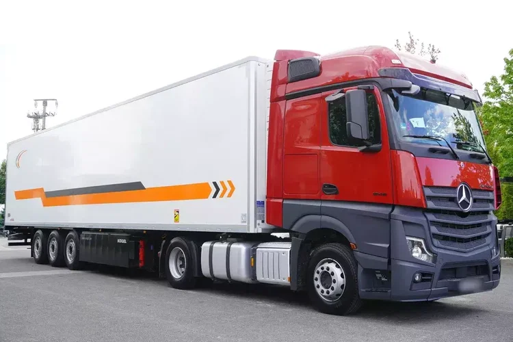 Mercedes Actros 1845 L BIG Space / Naczepa chłodnicza Kögel S24 Doppelstock / Carrier Vector 1550 / 2023 zdjęcie 6