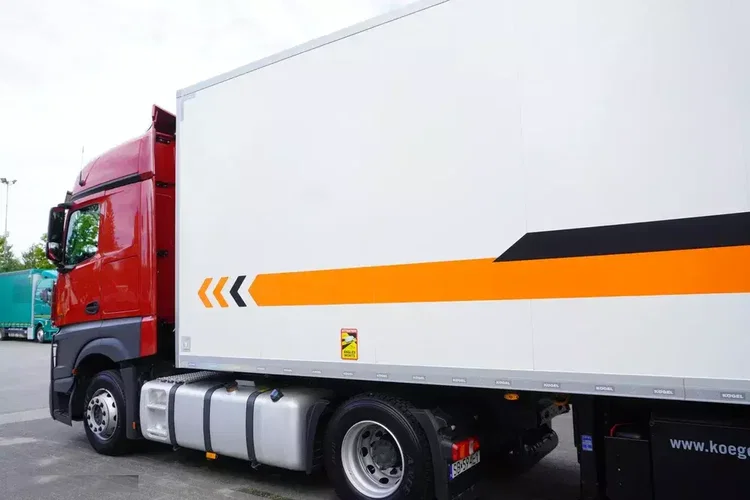 Mercedes Actros 1845 L BIG Space / Naczepa chłodnicza Kögel S24 Doppelstock / Carrier Vector 1550 / 2023 zdjęcie 8
