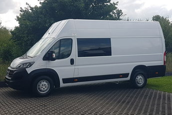 Fiat Ducato 7-OSÓB L4H3 MAXI DŁUGI WYSOKI BRYGADÓWKA JUMPER BOXER KLIMA TEMPOMAT