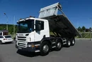 Scania P400 / 8x4 / WYWROTKA / HYDROBURTA / MANUAL / RETARDER / zdjęcie 2