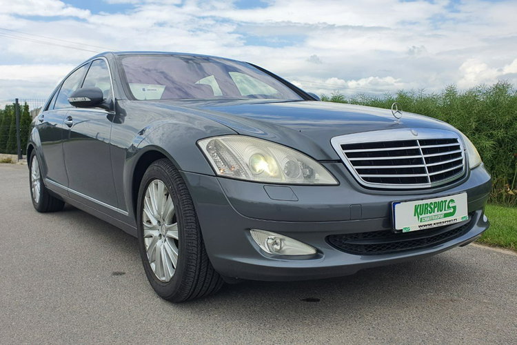 Mercedes S 420 S 420 CDi W221, LONG, Night Vision, Bogate wypos. 2007 r zdjęcie 2