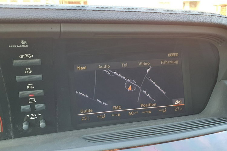 Mercedes S 420 S 420 CDi W221, LONG, Night Vision, Bogate wypos. 2007 r zdjęcie 23