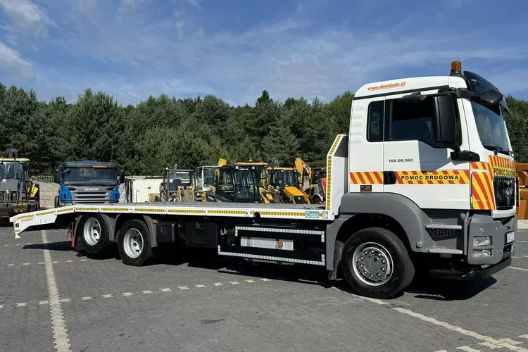 MAN TGS 28.360 6x2 Najazd Hydrauliczny Laweta Ciężarowa zdjęcie 60