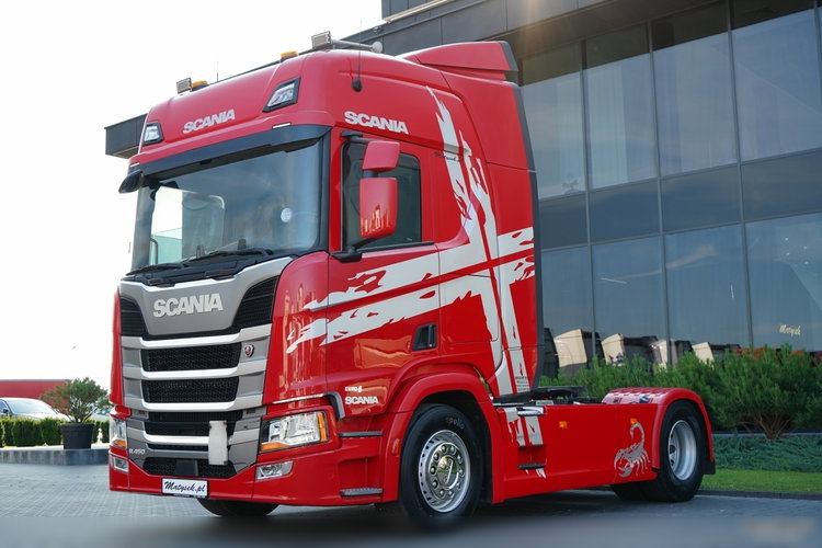 Scania R 450 / OPONY 100% / PO KONTRAKCIE SERWISOWYM zdjęcie 4