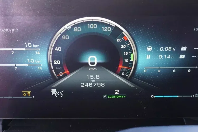 Mercedes ACTROS / 2545 / ACC / E 6 / MP 5 / FIRANKA / 20 PALET / OŚ SKRĘTNA zdjęcie 12