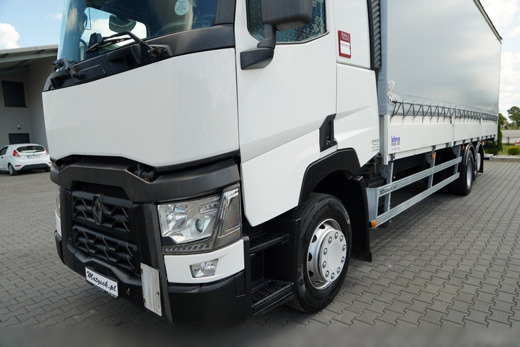 Renault T 430 / SOLÓWKA / FIRANKA - BURTOWA /  6X2 / OŚ PODNOSZONA / SKRĘTNA / DŁ: 9.4 M / MOCNA PODŁOGA / WINDA DHOLLANDIA  / PO KONTRAKCIE SERWISOWYM zdjęcie 11