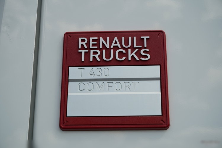 Renault T 430 / SOLÓWKA / FIRANKA - BURTOWA /  6X2 / OŚ PODNOSZONA / SKRĘTNA / DŁ: 9.4 M / MOCNA PODŁOGA / WINDA DHOLLANDIA  / PO KONTRAKCIE SERWISOWYM zdjęcie 33