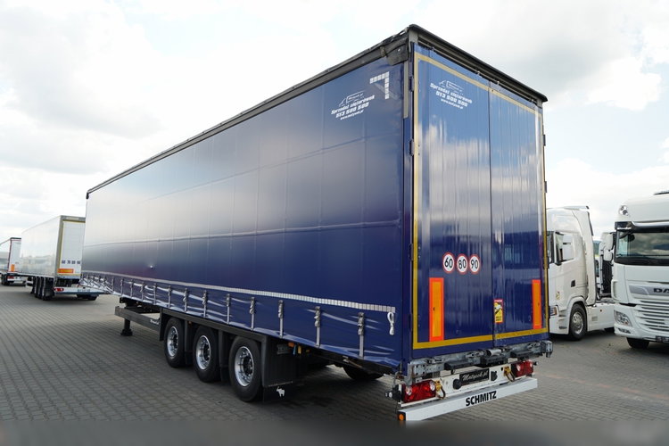 Schmitz / FIRANKA / MEGA  / LOWDECK / DACH PODNOSZONY  / SPROWADZONY  zdjęcie 5