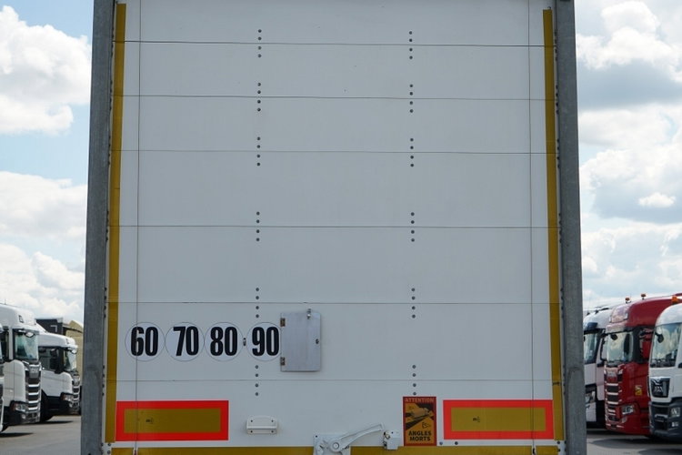 Fruehauf / KONTENER / KOFFER /  DOPPLESTOCK / OSIE SAF / 2 OSIE  PODNOSZONE / ROLETA / MOCNA PODŁOGA: SZYNA DESKA zdjęcie 12