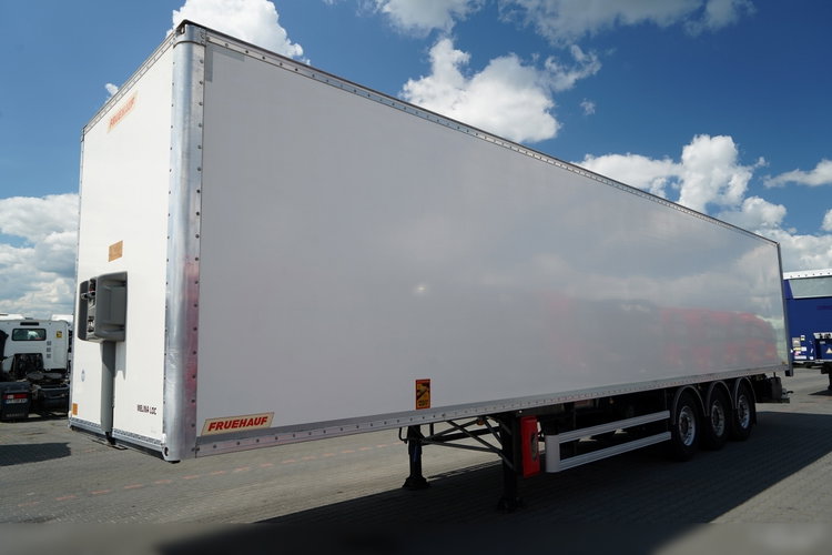 Fruehauf / KONTENER / KOFFER /  DOPPLESTOCK / OSIE SAF / 2 OSIE  PODNOSZONE / ROLETA / MOCNA PODŁOGA: SZYNA DESKA zdjęcie 4