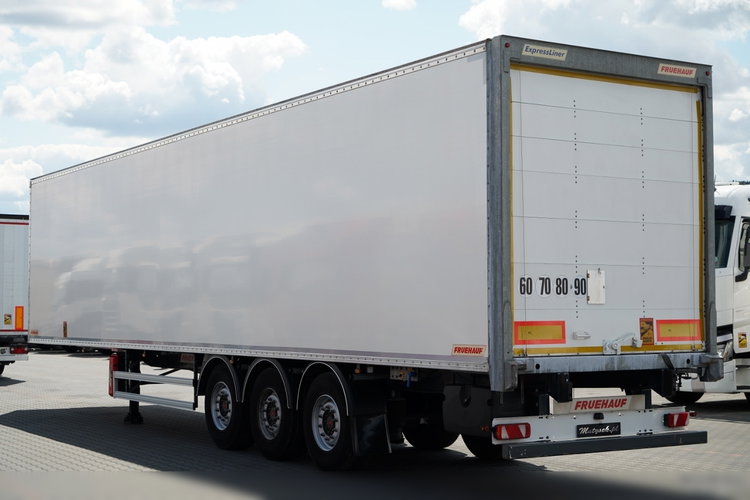 Fruehauf / KONTENER / KOFFER /  DOPPLESTOCK / OSIE SAF / 2 OSIE  PODNOSZONE / ROLETA / MOCNA PODŁOGA: SZYNA DESKA zdjęcie 6