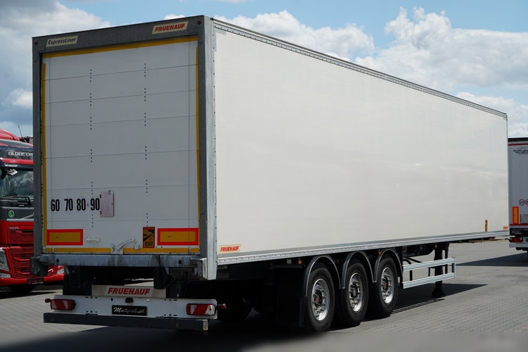 Fruehauf / KONTENER / KOFFER /  DOPPLESTOCK / OSIE SAF / 2 OSIE  PODNOSZONE / ROLETA / MOCNA PODŁOGA: SZYNA DESKA zdjęcie 8