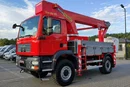 MAN TGM 18.280 4x4 Zwyżka Bison Palfinger TKA 28 Podnośnik Koszowy zdjęcie 1
