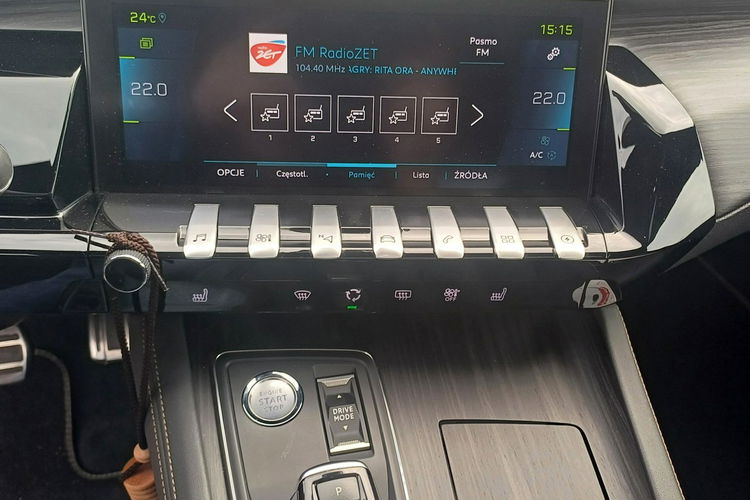 Peugeot 508 1.6 225 KM GT Line EAT8 Maksymalne wyposażenie zdjęcie 22